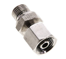 8S & M14x1.5 Stainless Steel Straight Swivel with Male Threads 630 bar FKM Adjustable ISO 8434-1