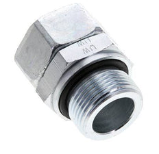 28L & M33x2 Zink plated Steel Straight Swivel with Male Threads 160 bar NBR O-ring Sealing Cone Adjustable ISO 8434-1