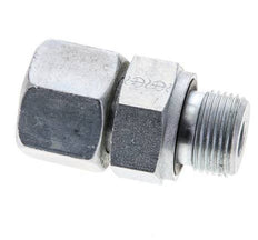 14S & M20x1.5 Zink plated Steel Straight Swivel with Male Threads 630 bar NBR O-ring Sealing Cone Adjustable ISO 8434-1