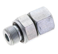 14S & M20x1.5 Zink plated Steel Straight Swivel with Male Threads 630 bar NBR O-ring Sealing Cone Adjustable ISO 8434-1
