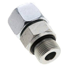 16S & M22x1.5 Zink plated Steel Straight Swivel with Male Threads 400 bar NBR O-ring Sealing Cone Adjustable ISO 8434-1