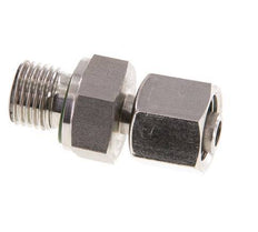 8L & G1/4'' Stainless Steel Straight Swivel with Male Threads 315 bar FKM Adjustable ISO 8434-1