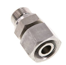 16S & G1/2'' Stainless Steel Straight Swivel with Male Threads 400 bar FKM Adjustable ISO 8434-1