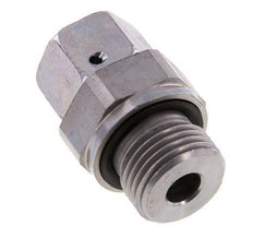 12L & G1/2'' Zink plated Steel Straight Swivel with Male Threads 315 bar NBR O-ring Sealing Cone Adjustable ISO 8434-1