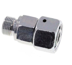 15L & G3/8'' Zink plated Steel Straight Swivel with Male Threads 315 bar NBR O-ring Sealing Cone Adjustable ISO 8434-1