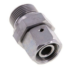 15L & G3/4'' Zink plated Steel Straight Swivel with Male Threads 315 bar NBR O-ring Sealing Cone Adjustable ISO 8434-1