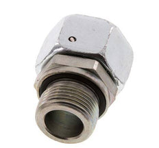 22L & G3/4'' Zink plated Steel Straight Swivel with Male Threads 160 bar NBR O-ring Sealing Cone Adjustable ISO 8434-1