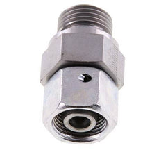 14S & G1/2'' Zink plated Steel Straight Swivel with Male Threads 630 bar NBR O-ring Sealing Cone Adjustable ISO 8434-1