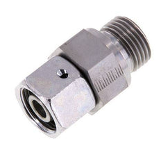 14S & G1/2'' Zink plated Steel Straight Swivel with Male Threads 630 bar NBR O-ring Sealing Cone Adjustable ISO 8434-1