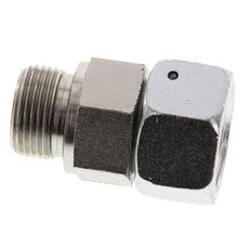 20S & G3/4'' Zink plated Steel Straight Swivel with Male Threads 400 bar NBR O-ring Sealing Cone Adjustable ISO 8434-1