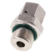 12L & G1/2'' Stainless Steel Straight Swivel with Male Threads 315 bar FKM O-ring Sealing Cone Adjustable ISO 8434-1
