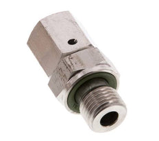 6S & G1/4'' Stainless Steel Straight Swivel with Male Threads 630 bar FKM O-ring Sealing Cone Adjustable ISO 8434-1