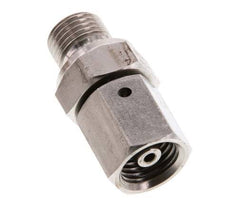 6S & G1/4'' Stainless Steel Straight Swivel with Male Threads 630 bar FKM O-ring Sealing Cone Adjustable ISO 8434-1