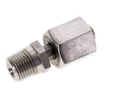 6L & 1/8'' NPT Stainless Steel Straight Swivel with Male Threads 315 bar Adjustable ISO 8434-1