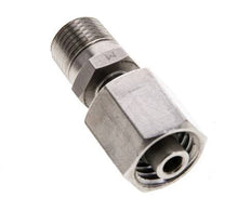 6L & 1/8'' NPT Stainless Steel Straight Swivel with Male Threads 315 bar Adjustable ISO 8434-1