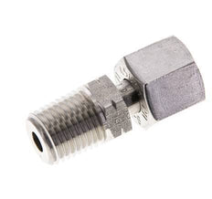 8L & 1/4'' NPT Stainless Steel Straight Swivel with Male Threads 315 bar Adjustable ISO 8434-1