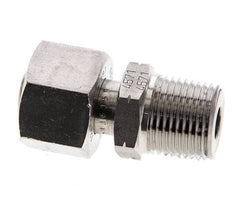 12L & 3/8'' NPT Stainless Steel Straight Swivel with Male Threads 315 bar Adjustable ISO 8434-1