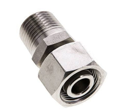 15L & 1/2'' NPT Stainless Steel Straight Swivel with Male Threads 315 bar Adjustable ISO 8434-1