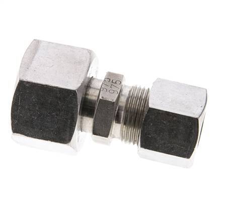 14S & 20S Stainless Steel Straight Cutting Fitting with Swivel 400 bar ISO 8434-1