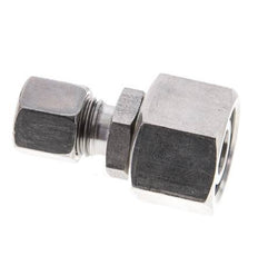 8L & 15L Stainless Steel Straight Cutting Fitting with Swivel 315 bar FKM O-ring Sealing Cone ISO 8434-1