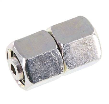 8L Zink plated Steel Straight with Swivel 315 bar NBR O-ring Sealing Cone ISO 8434-1