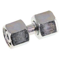 10L Zink plated Steel Straight with Swivel 315 bar NBR O-ring Sealing Cone ISO 8434-1