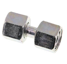 10L Zink plated Steel Straight with Swivel 315 bar NBR O-ring Sealing Cone ISO 8434-1