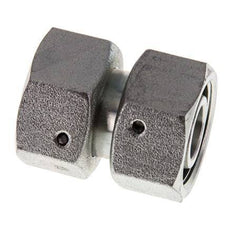 18L Zink plated Steel Straight with Swivel 315 bar NBR O-ring Sealing Cone ISO 8434-1