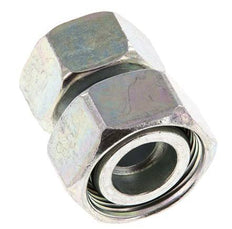 22L & 28L Zink plated Steel Straight with Swivel 160 bar NBR O-ring Sealing Cone ISO 8434-1