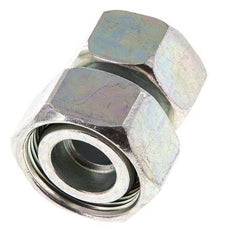 22L & 28L Zink plated Steel Straight with Swivel 160 bar NBR O-ring Sealing Cone ISO 8434-1