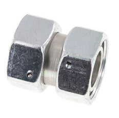 35L Zink plated Steel Straight with Swivel 160 bar NBR O-ring Sealing Cone ISO 8434-1