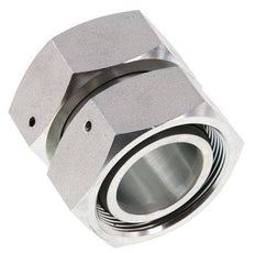 42L Zink plated Steel Straight with Swivel 160 bar NBR O-ring Sealing Cone ISO 8434-1