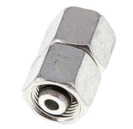 10S Zink plated Steel Straight with Swivel 630 bar NBR O-ring Sealing Cone ISO 8434-1