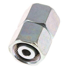 14S Zink plated Steel Straight with Swivel 630 bar NBR O-ring Sealing Cone ISO 8434-1