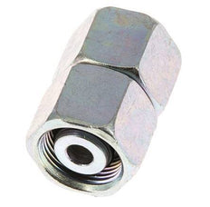 14S Zink plated Steel Straight with Swivel 630 bar NBR O-ring Sealing Cone ISO 8434-1
