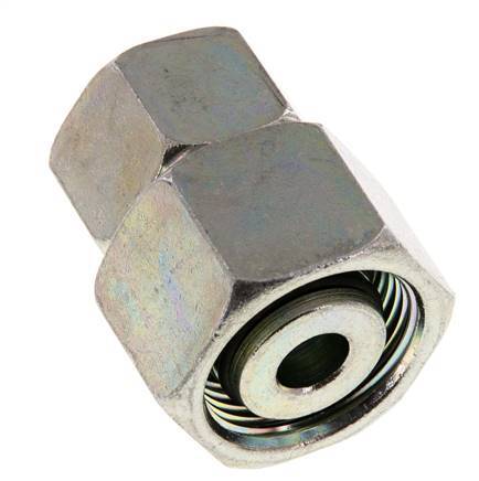 16S & 20S Zink plated Steel Straight with Swivel 400 bar NBR O-ring Sealing Cone ISO 8434-1