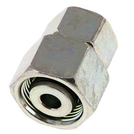 16S & 20S Zink plated Steel Straight with Swivel 400 bar NBR O-ring Sealing Cone ISO 8434-1
