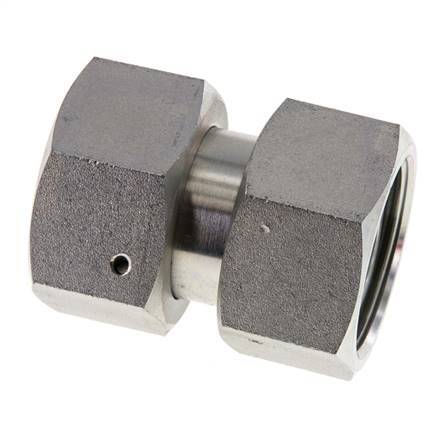 30S Zink plated Steel Straight with Swivel 400 bar NBR O-ring Sealing Cone ISO 8434-1