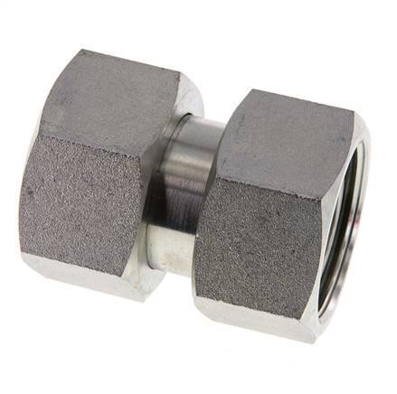 30S Zink plated Steel Straight with Swivel 400 bar NBR O-ring Sealing Cone ISO 8434-1