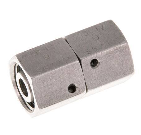10L Stainless Steel Straight with Swivel 315 bar FKM O-ring Sealing Cone ISO 8434-1