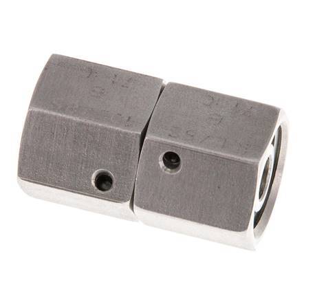 10L Stainless Steel Straight with Swivel 315 bar FKM O-ring Sealing Cone ISO 8434-1