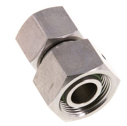 15L & 18L Stainless Steel Straight with Swivel 315 bar FKM O-ring Sealing Cone ISO 8434-1