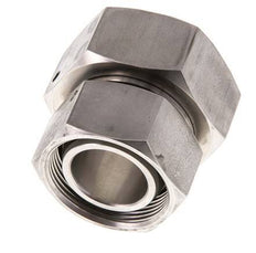 35L & 42L Stainless Steel Straight with Swivel 160 bar FKM O-ring Sealing Cone ISO 8434-1