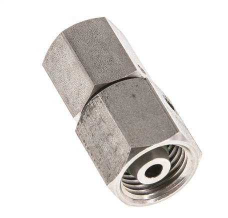 6S & 8S Stainless Steel Straight with Swivel 630 bar FKM O-ring Sealing Cone ISO 8434-1