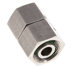 14S Stainless Steel Straight with Swivel 630 bar FKM O-ring Sealing Cone ISO 8434-1