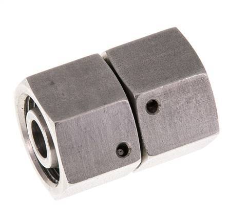 14S Stainless Steel Straight with Swivel 630 bar FKM O-ring Sealing Cone ISO 8434-1