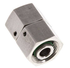 14S Stainless Steel Straight with Swivel 630 bar FKM O-ring Sealing Cone ISO 8434-1