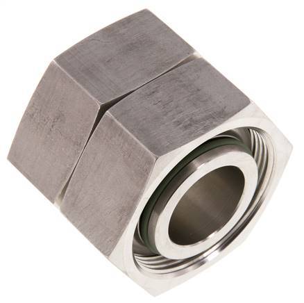 38S Stainless Steel Straight with Swivel 315 bar FKM O-ring Sealing Cone ISO 8434-1