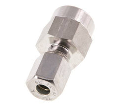 6L & G1/4'' Stainless Steel Straight Compression Fitting with Female Threads for Pressure Gauges 315 bar ISO 8434-1