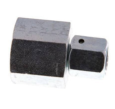 6S & G1/2'' Zink plated Steel Straight Swivel with Female Threads for Pressure Gauges 630 bar NBR Sealing Cone ISO 8434-1